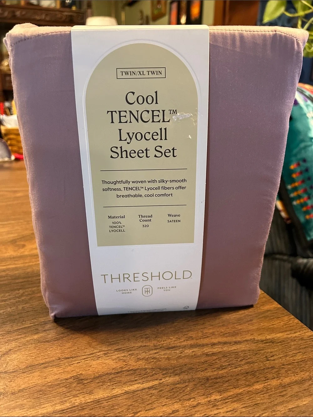Threshold TENCEL Lyocell Sheet Set - Mauve Pink